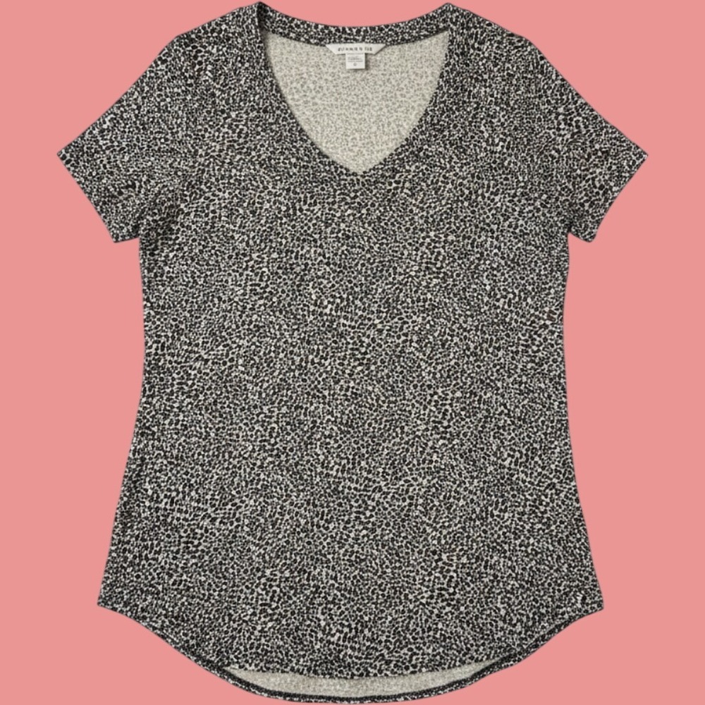 Athleta V-Neck Tee Women Small Short Sleeve